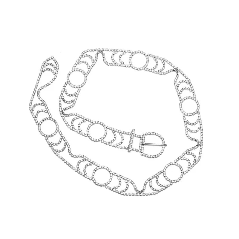 Cubic Zirconia Belt BT0004 - Montreal Local Stock