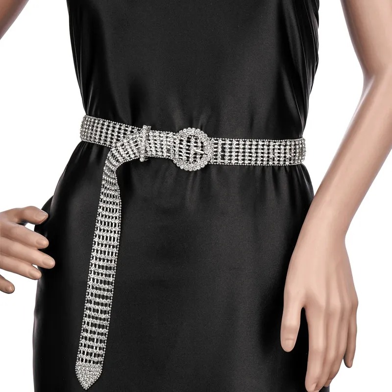 Cubic Zirconia Belt BT0034 - Montreal Local Stock