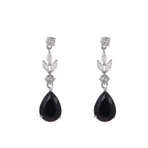 Cubic Zirconia Earrings 3510315A - Montreal Local Stock