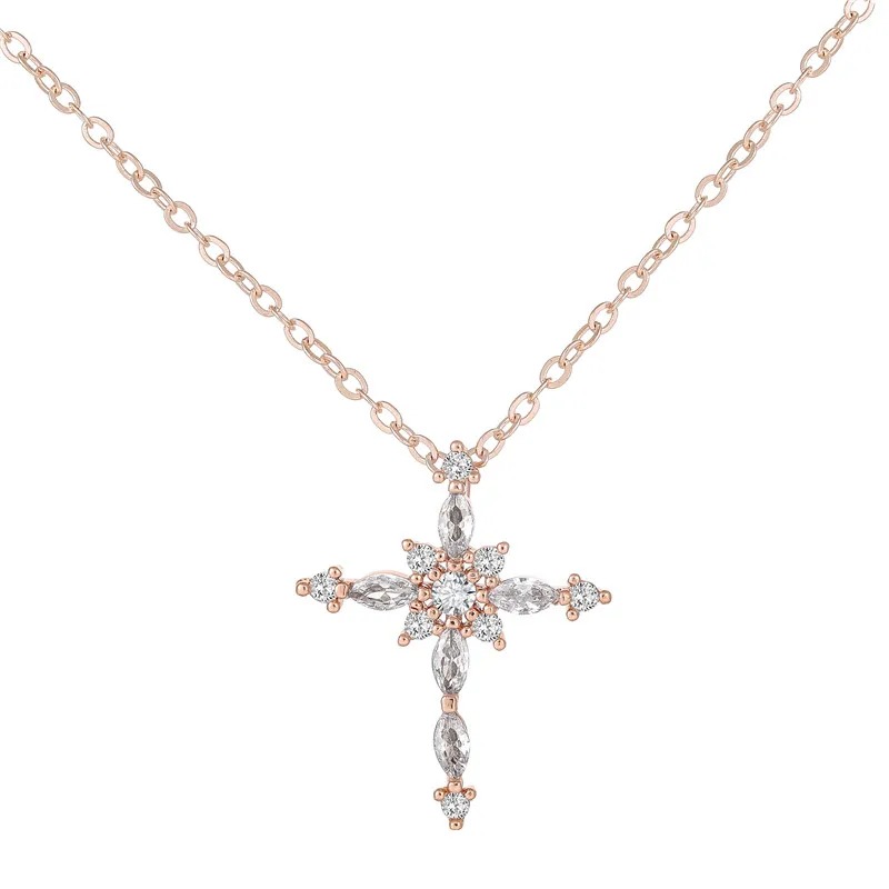 Cubic Zirconia Pendant 3500154B - Montreal Local Stock