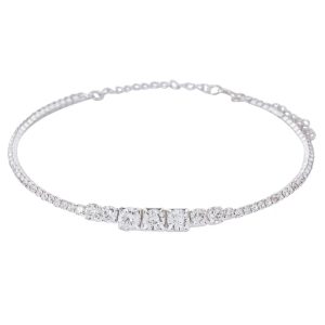 Rhinestone Choker CH0020 - Montreal Local Stock