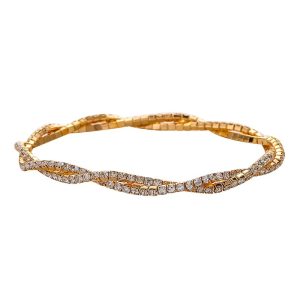 Rhinestone Stretch Bracelet 3820001 - Montreal Local Stock