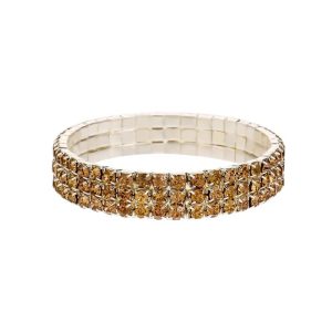 Rhinestone Stretch Bracelet LB0336 - Montreal Local Stock