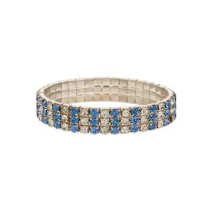 Rhinestone Stretch Bracelet LB0337 - Montreal Local Stock